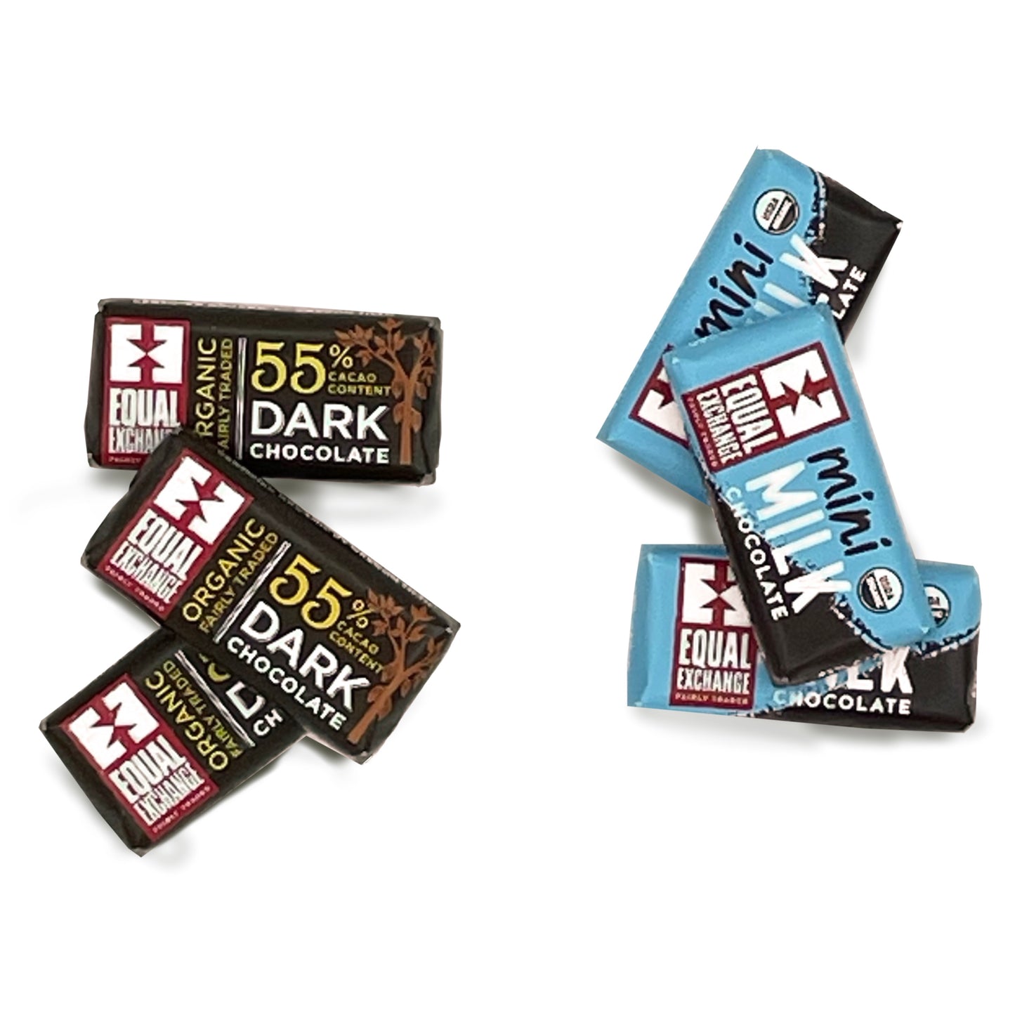 6ea Equal Exchange Mini Chocolates